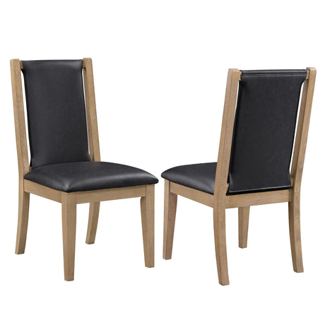  Steve Silver Furniture Orinda ORD500NS Brown Side Chair IMAGE 1