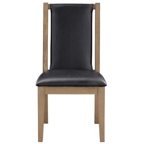  Steve Silver Furniture Orinda ORD500NS Brown Side Chair IMAGE 2