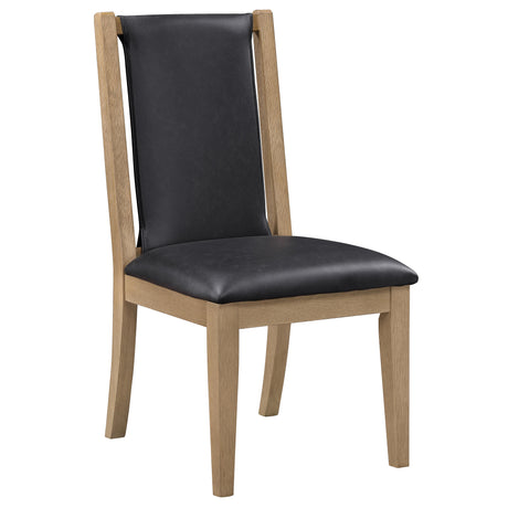  Steve Silver Furniture Orinda ORD500NS Brown Side Chair IMAGE 3