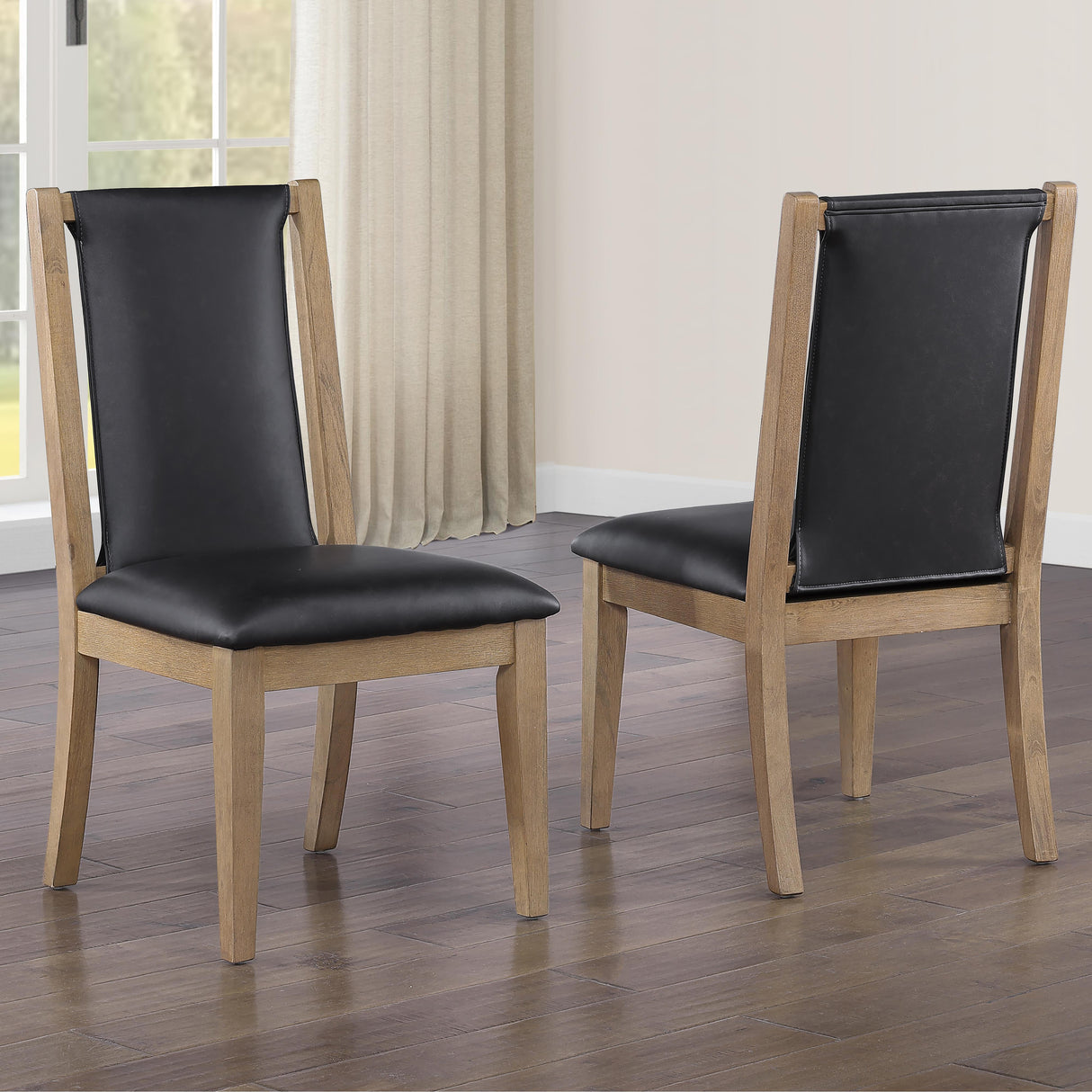  Steve Silver Furniture Orinda ORD500NS Brown Side Chair IMAGE 8