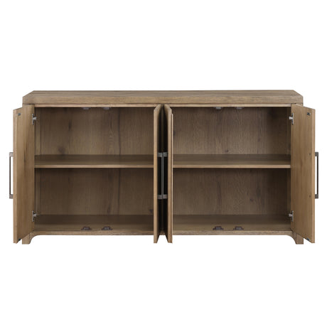  Steve Silver Furniture Orinda ORD500NSV Brown Server IMAGE 2