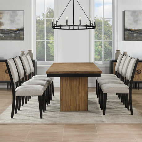  Steve Silver Furniture Roatan RTN500-TTTB 80-96" Table with 16-inch Leaf IMAGE 13