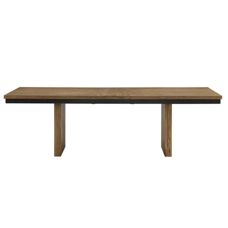  Steve Silver Furniture Roatan RTN500-TTTB 80-96" Table with 16-inch Leaf IMAGE 2