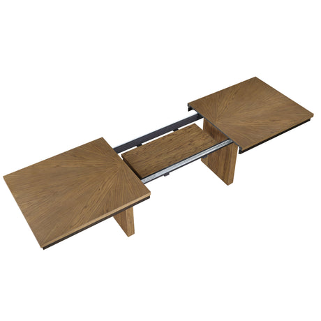  Steve Silver Furniture Roatan RTN500-TTTB 80-96" Table with 16-inch Leaf IMAGE 6