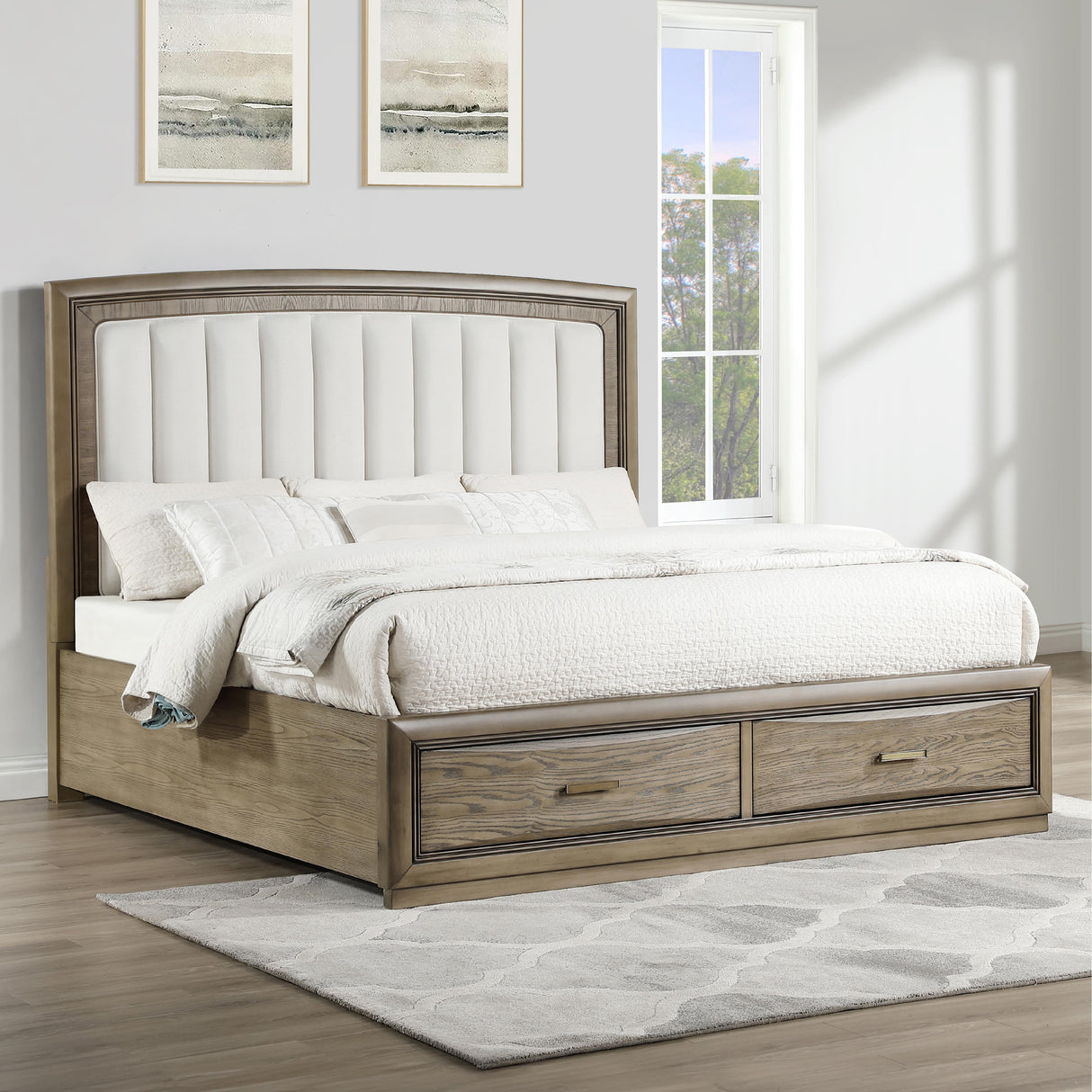  Steve Silver Furniture Sonoma SON900-KBED King Storage Bed IMAGE 7
