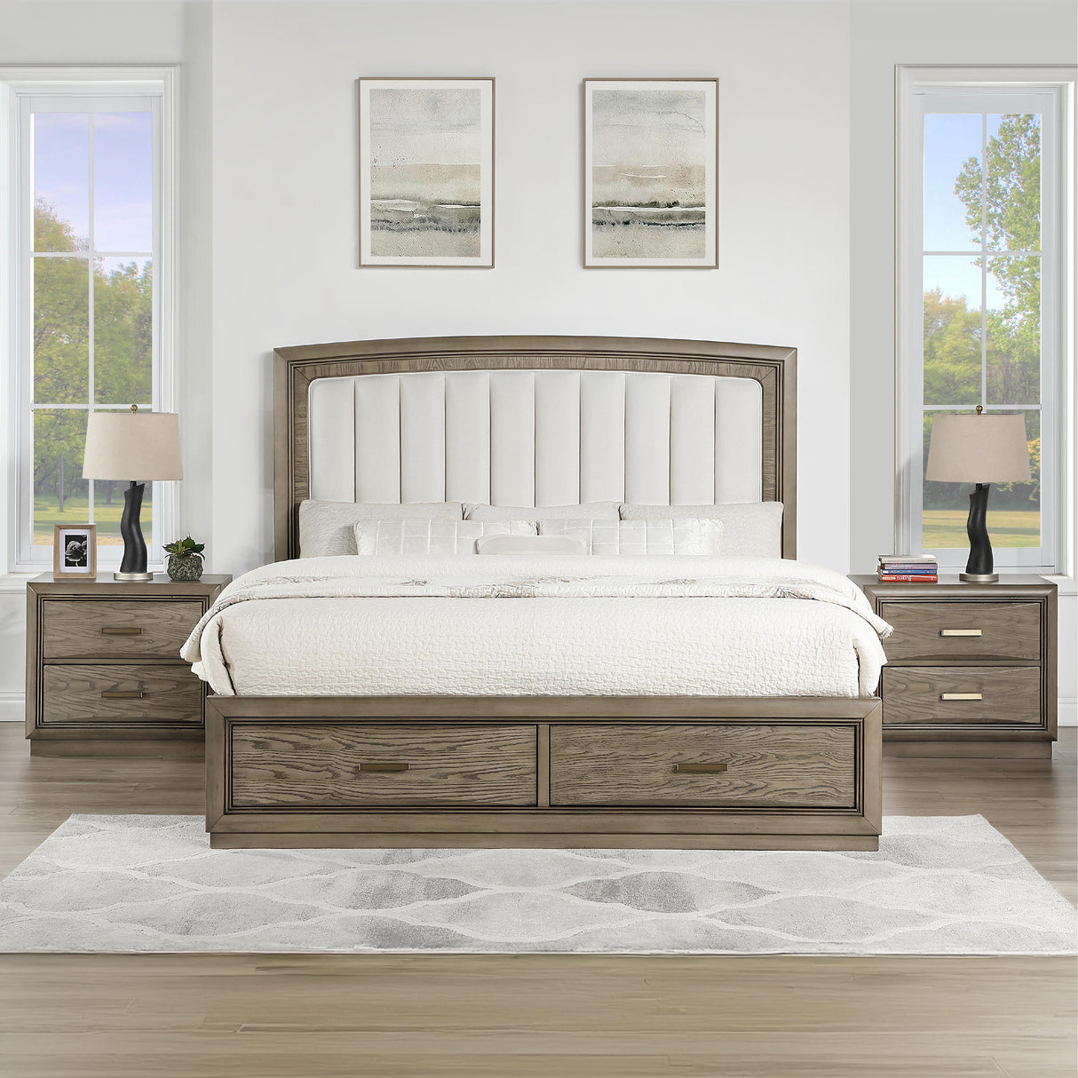  Steve Silver Furniture Sonoma SON900-KBED King Storage Bed IMAGE 8