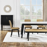  Steve Silver Furniture Vida-Black VD500K-D6PC Brown Server IMAGE 11
