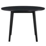  Steve Silver Furniture Willow WIL500KT Black Round Table IMAGE 1