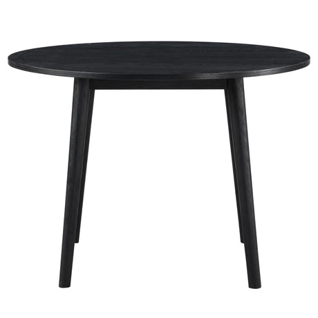  Steve Silver Furniture Willow WIL500KT Black Round Table IMAGE 1