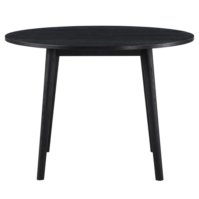  Steve Silver Furniture Willow WIL500KT Black Round Table IMAGE 1