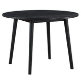  Steve Silver Furniture Willow WIL500KT Black Round Table IMAGE 2