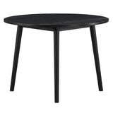  Steve Silver Furniture Willow WIL500KT Black Round Table IMAGE 3