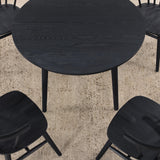  Steve Silver Furniture Willow WIL500KT Black Round Table IMAGE 6