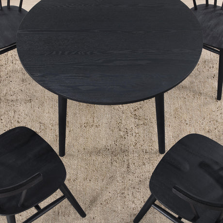  Steve Silver Furniture Willow WIL500KT Black Round Table IMAGE 6