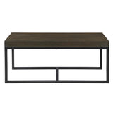  Steve Silver Furniture Yukon YU5028NT Rectangle Nesting Table and Stool IMAGE 1