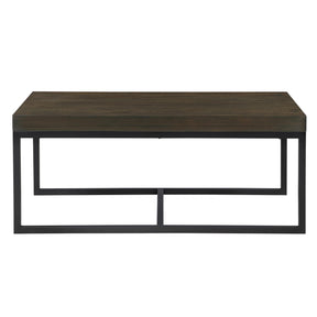  Steve Silver Furniture Yukon YU5028NT Rectangle Nesting Table and Stool IMAGE 1