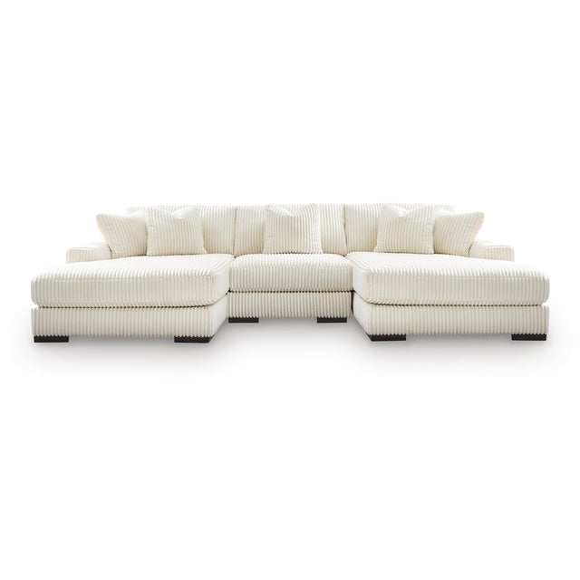  Signature Design by Ashley Lindyn 21104S18 3 pc Sectional with Double Chaise IMAGE 1