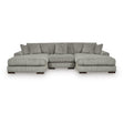  Signature Design by Ashley Lindyn 21105S18 3 pc Sectional with Double Chaise IMAGE 1