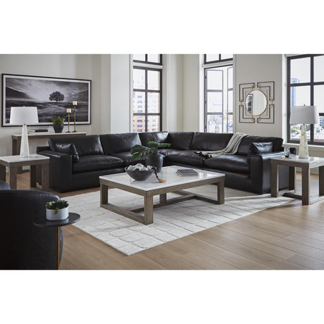  Signature Design by Ashley Emilia 30902S4 5 pc Sectional IMAGE 4