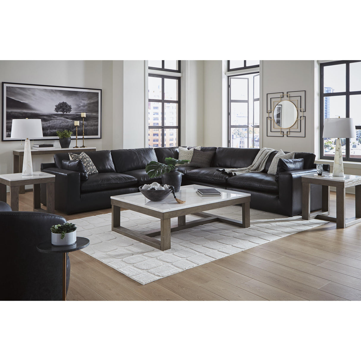  Signature Design by Ashley Emilia 30902S4 5 pc Sectional IMAGE 5