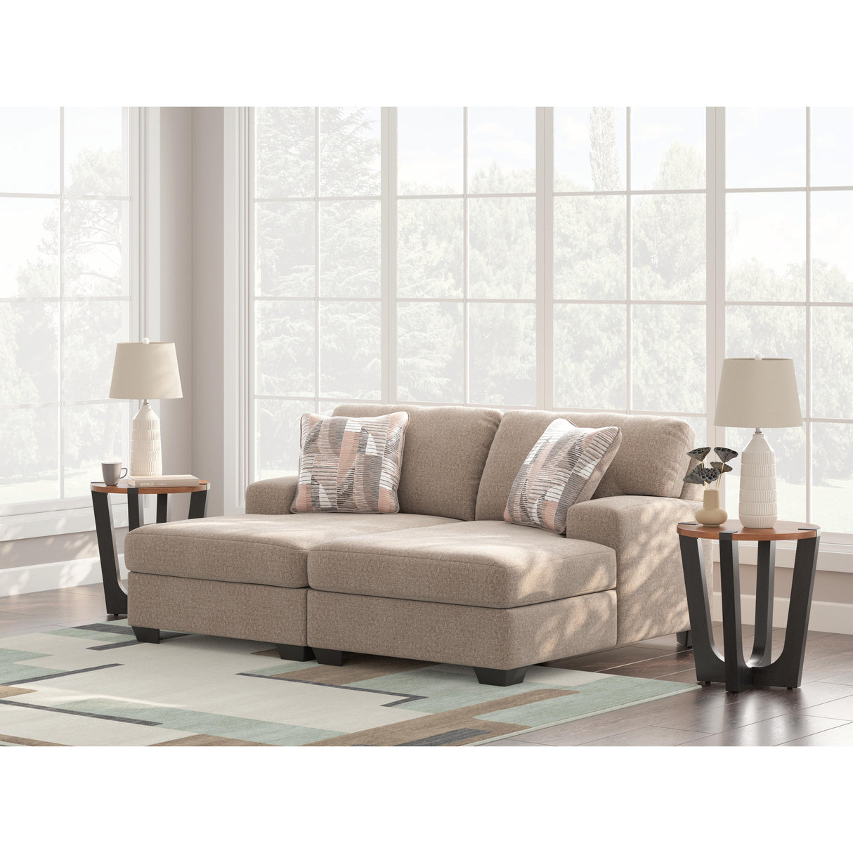  Benchcraft Seyler Lane 48404S4 2 pc Super Chaise IMAGE 3