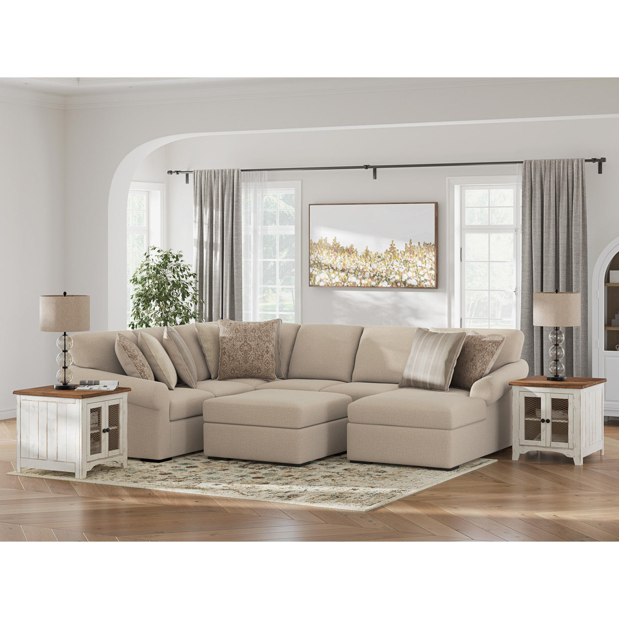  Benchcraft LadyMae 5940408 Oversized Accent Ottoman IMAGE 12