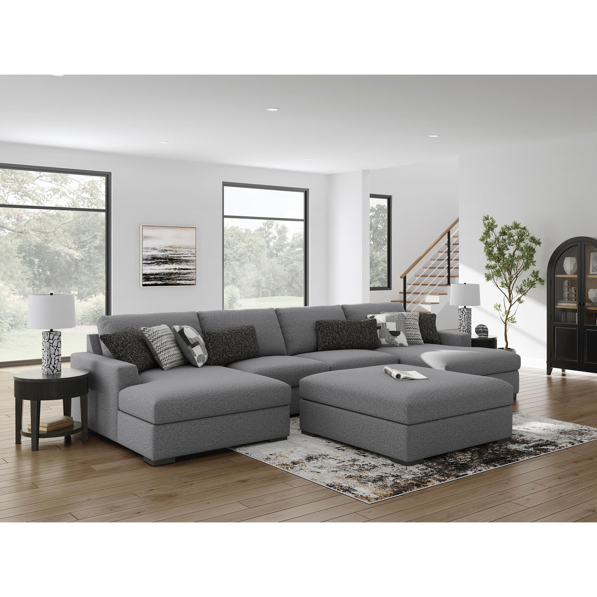  Benchcraft Bealton 6130508 Oversized Accent Ottoman IMAGE 5