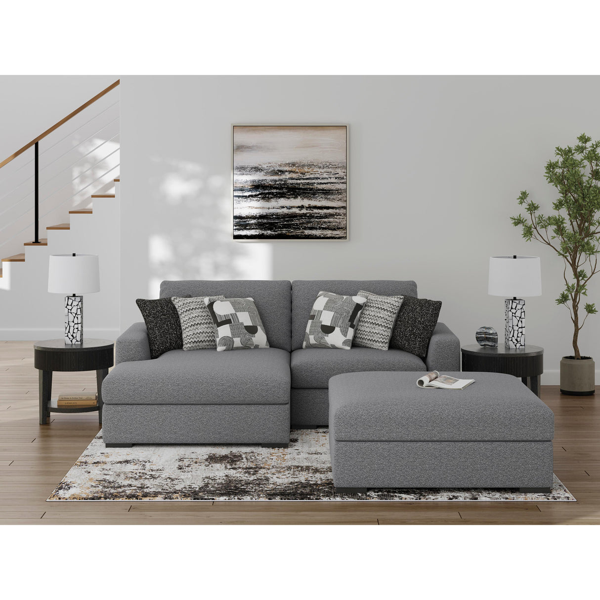  Benchcraft Bealton 6130508 Oversized Accent Ottoman IMAGE 9