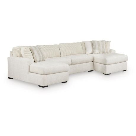  Signature Design by Ashley Chessington 61904S6 3 pc sectional with Double Chaise IMAGE 1