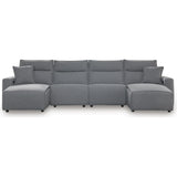 Signature Design by Ashley Modmax 65906S11 4 pc Power Reclining Sectional with Chaise IMAGE 1