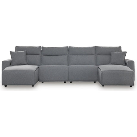  Signature Design by Ashley Modmax 65906S11 4 pc Power Reclining Sectional with Chaise IMAGE 1