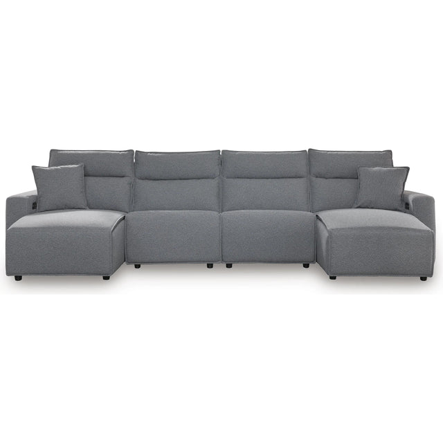  Signature Design by Ashley Modmax 65906S11 4 pc Power Reclining Sectional with Chaise IMAGE 1