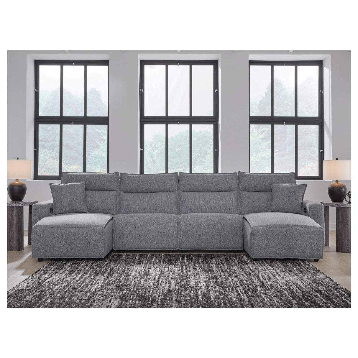  Signature Design by Ashley Modmax 65906S11 4 pc Power Reclining Sectional with Chaise IMAGE 4