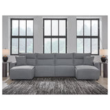  Signature Design by Ashley Modmax 65906S11 4 pc Power Reclining Sectional with Chaise IMAGE 4