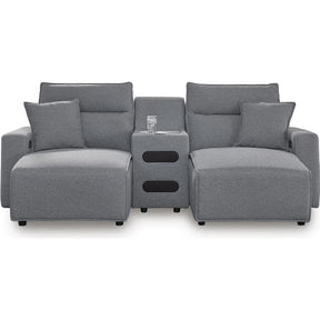  Signature Design by Ashley Modmax 65906S12 3 pc Power Reclining Sectional with Chaise IMAGE 1