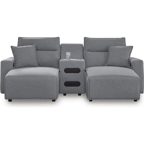  Signature Design by Ashley Modmax 65906S12 3 pc Power Reclining Sectional with Chaise IMAGE 1