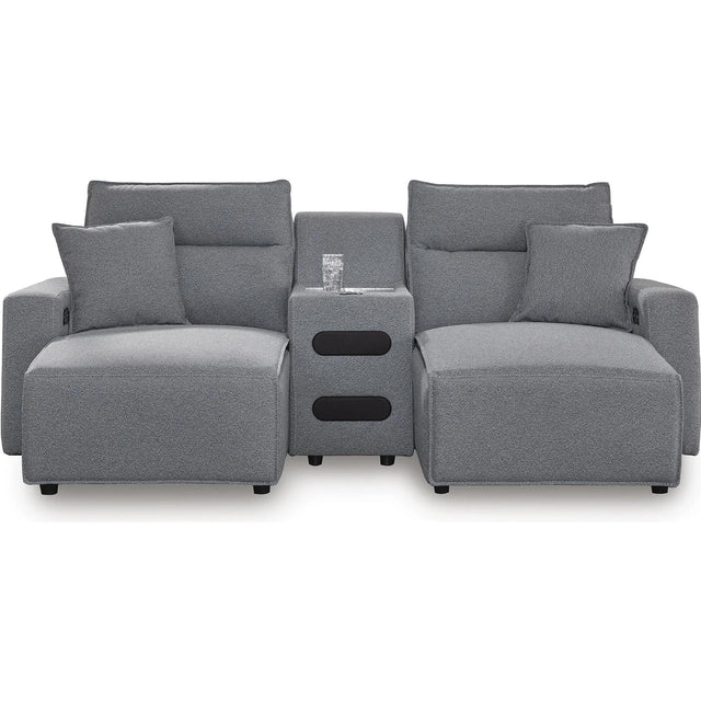  Signature Design by Ashley Modmax 65906S12 3 pc Power Reclining Sectional with Chaise IMAGE 1
