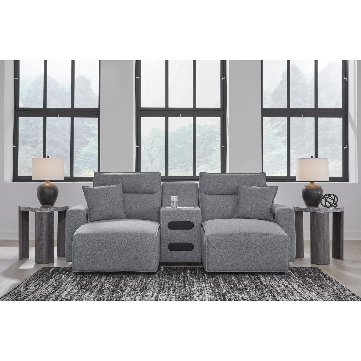  Signature Design by Ashley Modmax 65906S12 3 pc Power Reclining Sectional with Chaise IMAGE 5