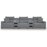  Signature Design by Ashley Modmax 65906S13 5 pc Power Reclining Sectional IMAGE 1