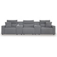  Signature Design by Ashley Modmax 65906S14 5 pc Power Reclining Sectional IMAGE 1