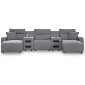  Signature Design by Ashley Modmax 65906S15 5 pc Power Reclining Sectional with Chaise IMAGE 1