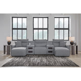 Signature Design by Ashley Modmax 65906S15 5 pc Power Reclining Sectional with Chaise IMAGE 5
