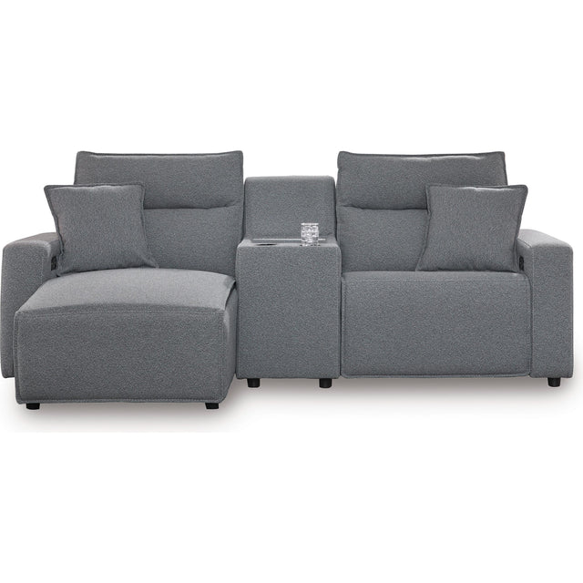 Signature Design by Ashley Modmax 65906S17 3 pc Power Reclining Sectional with Chaise IMAGE 1