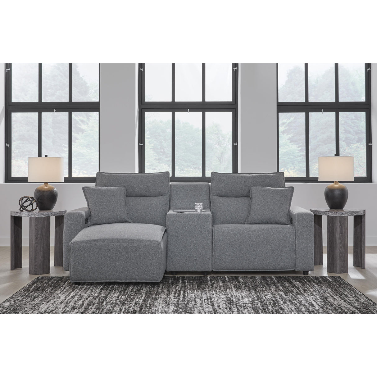  Signature Design by Ashley Modmax 65906S17 3 pc Power Reclining Sectional with Chaise IMAGE 5
