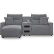  Signature Design by Ashley Modmax 65906S18 3 pc Power Reclining Sectional with Chaise IMAGE 1