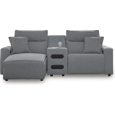  Signature Design by Ashley Modmax 65906S18 3 pc Power Reclining Sectional with Chaise IMAGE 1