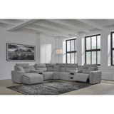  Signature Design by Ashley Modmax 65906S20 7 pc Power Reclining Sectional with Chaise IMAGE 6