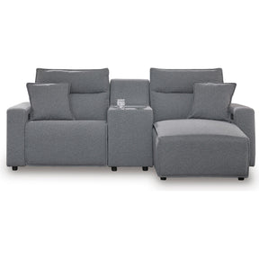  Signature Design by Ashley Modmax 65906S4 3 pc Power Reclining Sectional with Chaise IMAGE 1