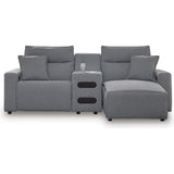  Signature Design by Ashley Modmax 65906S5 3 pc Power Reclining Sectional with Chaise IMAGE 1