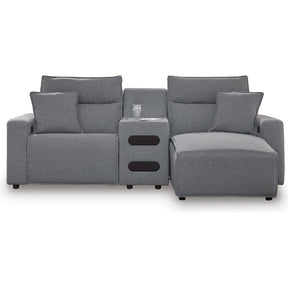  Signature Design by Ashley Modmax 65906S5 3 pc Power Reclining Sectional with Chaise IMAGE 1
